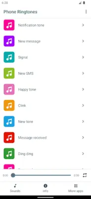 Phone Ringtones android App screenshot 0