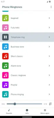 Phone Ringtones android App screenshot 2