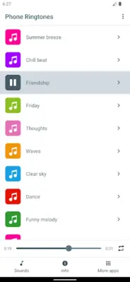 Phone Ringtones android App screenshot 4